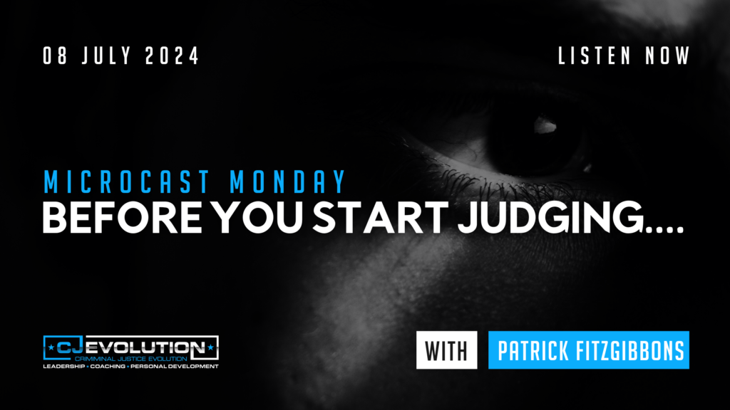 Before You Start Judging | CJE Podcast