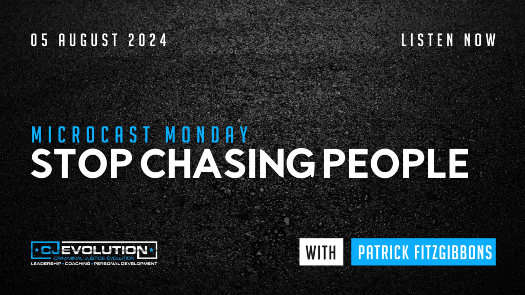 Stop Chasing People | CJE Podcast